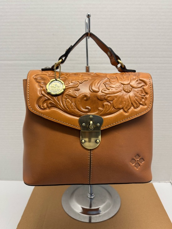 Patricia Nash Handbags - Patricia Nash Sinclair Tooled Leather Convertible Backpack